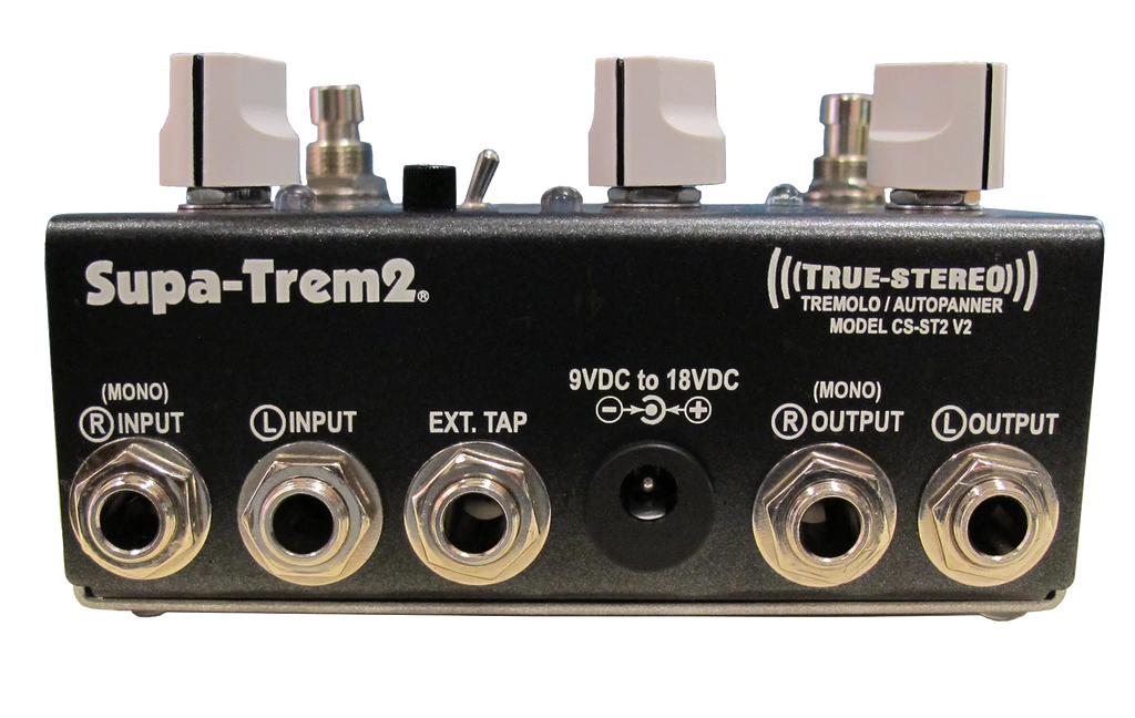 Fulltone CS ST2 Supa-Trem v2 Custom Shop Analog Stereo Pan / Tremolo Pedal