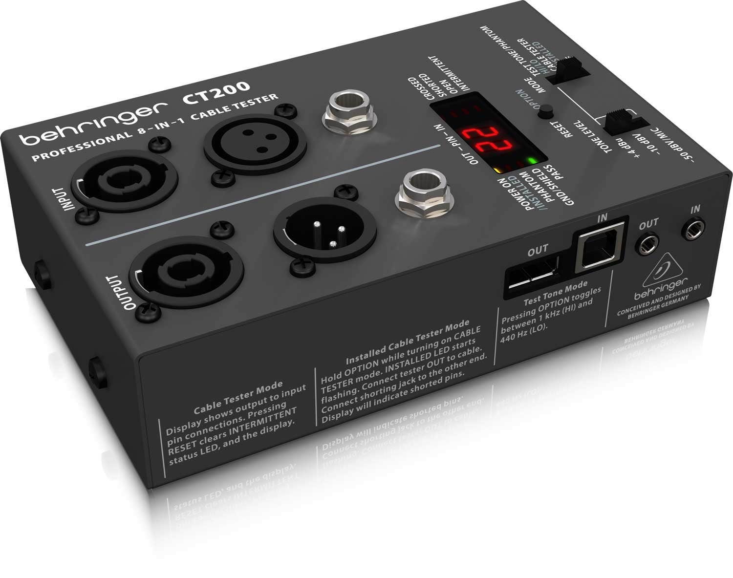 Behringer CT200 Cable Tester