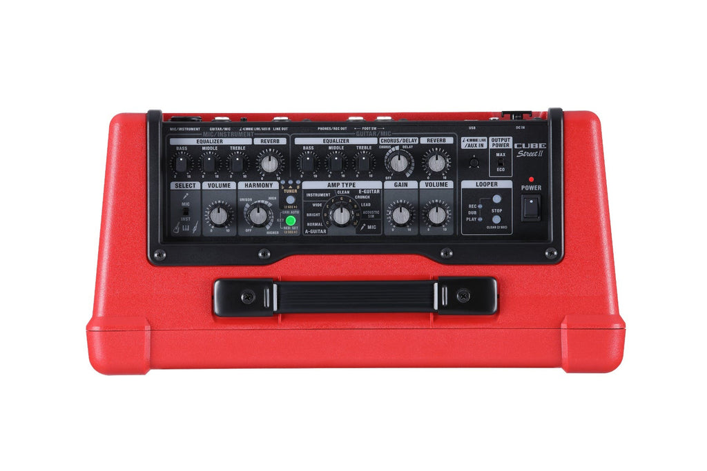 Boss CUBE Street 2 Multi-Instrument Battery Amplifier - Red