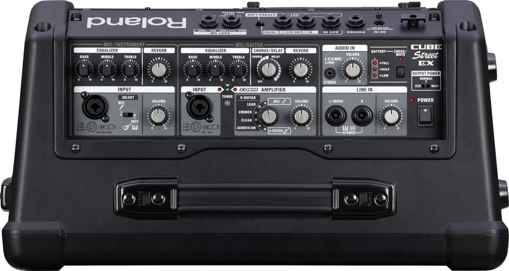 Roland Cube Street EX + BTY-NIMH/A Rechargeable Battery Bundle