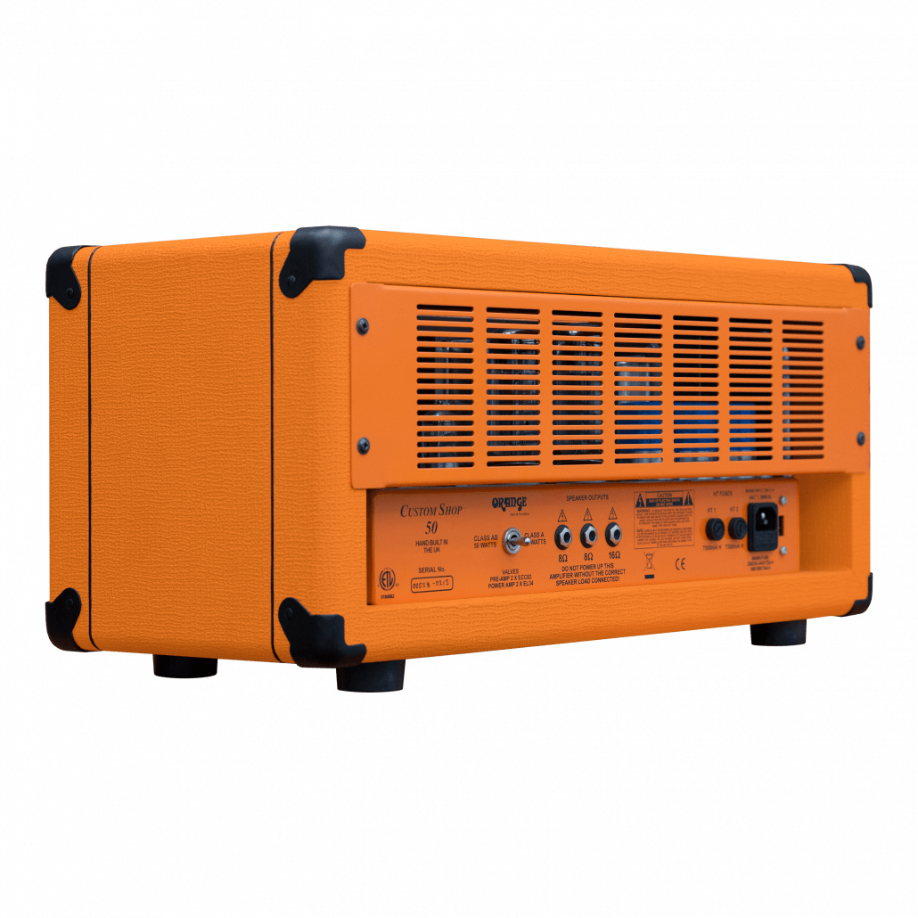 Orange Custom Shop 50 Handwired Guitar Amp Head