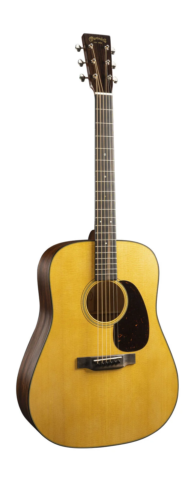 Martin D-18 SATIN Acoustic Guitar w/Case - Natural