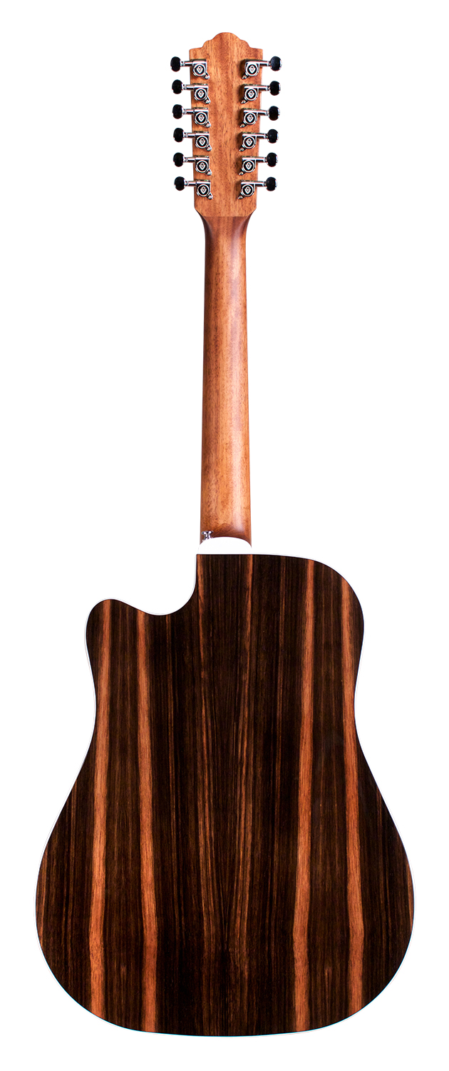 Guild D-2612CE Deluxe 12-String Acoustic Electric Guitar - Antique Burst