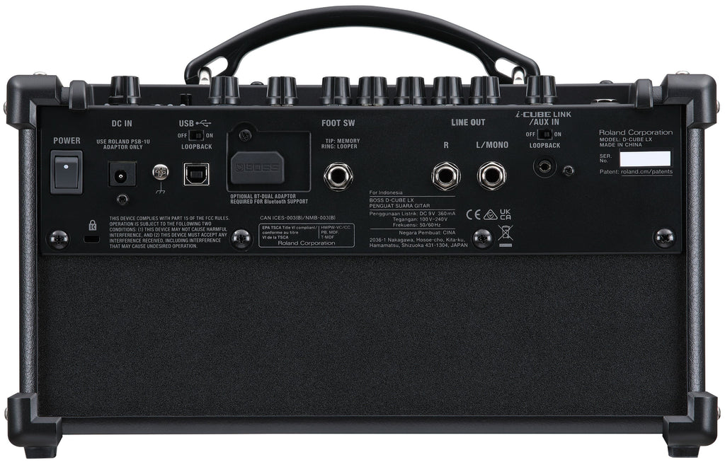 Boss DUAL CUBE LX Guitar Amplifier