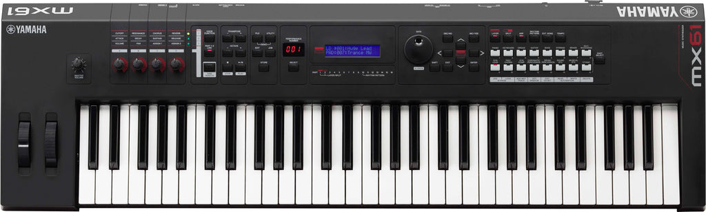 Yamaha MX61 BK 61-note Synthesizer w/Motif Sounds - Black