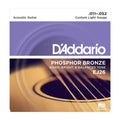 D'Addario Custom Light Acoustic Steel String Set 11-52 (EJ26)
