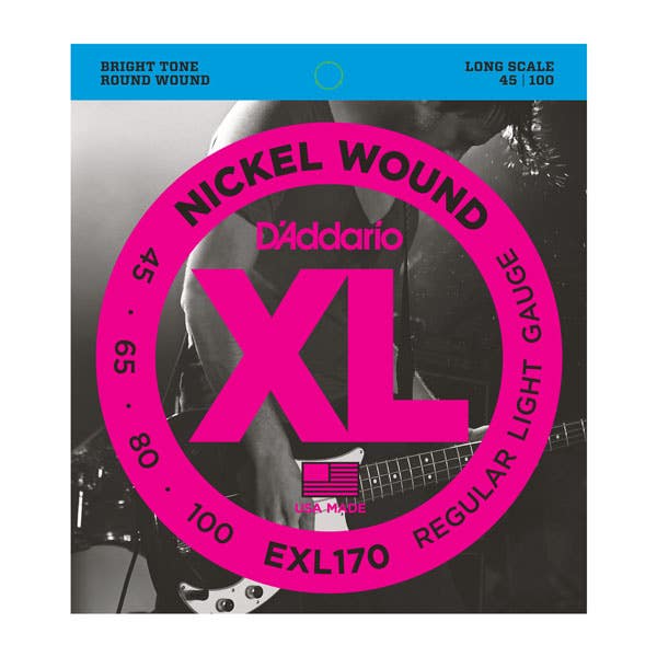 D'Addario EXL170 Bass String Set 45-100