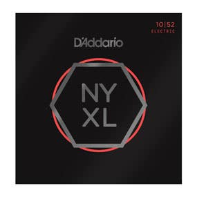 D'Addario NYXL Electric Guitar String Set - Light Top/Heavy Bottom 10-52