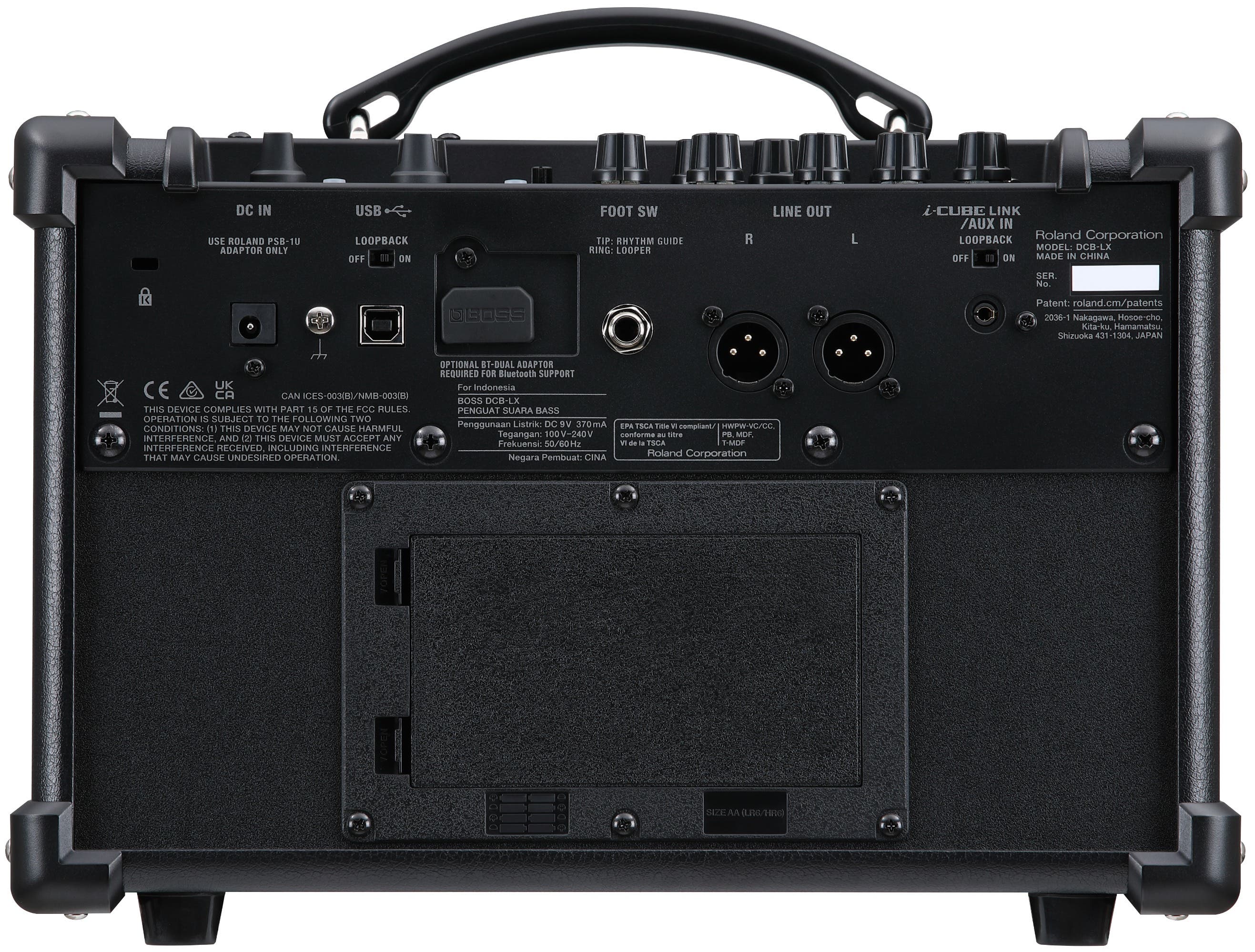 Boss DUAL CUBE BASS LX Bass Amplifier