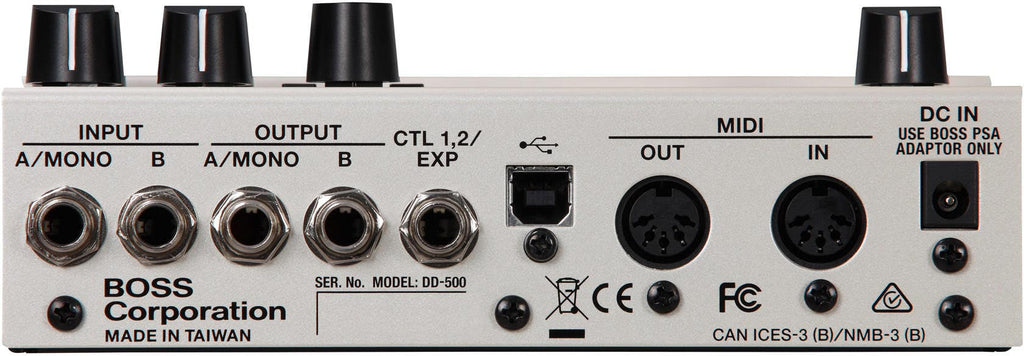 Boss DD-500 Digital Delay Pedal (DD500)