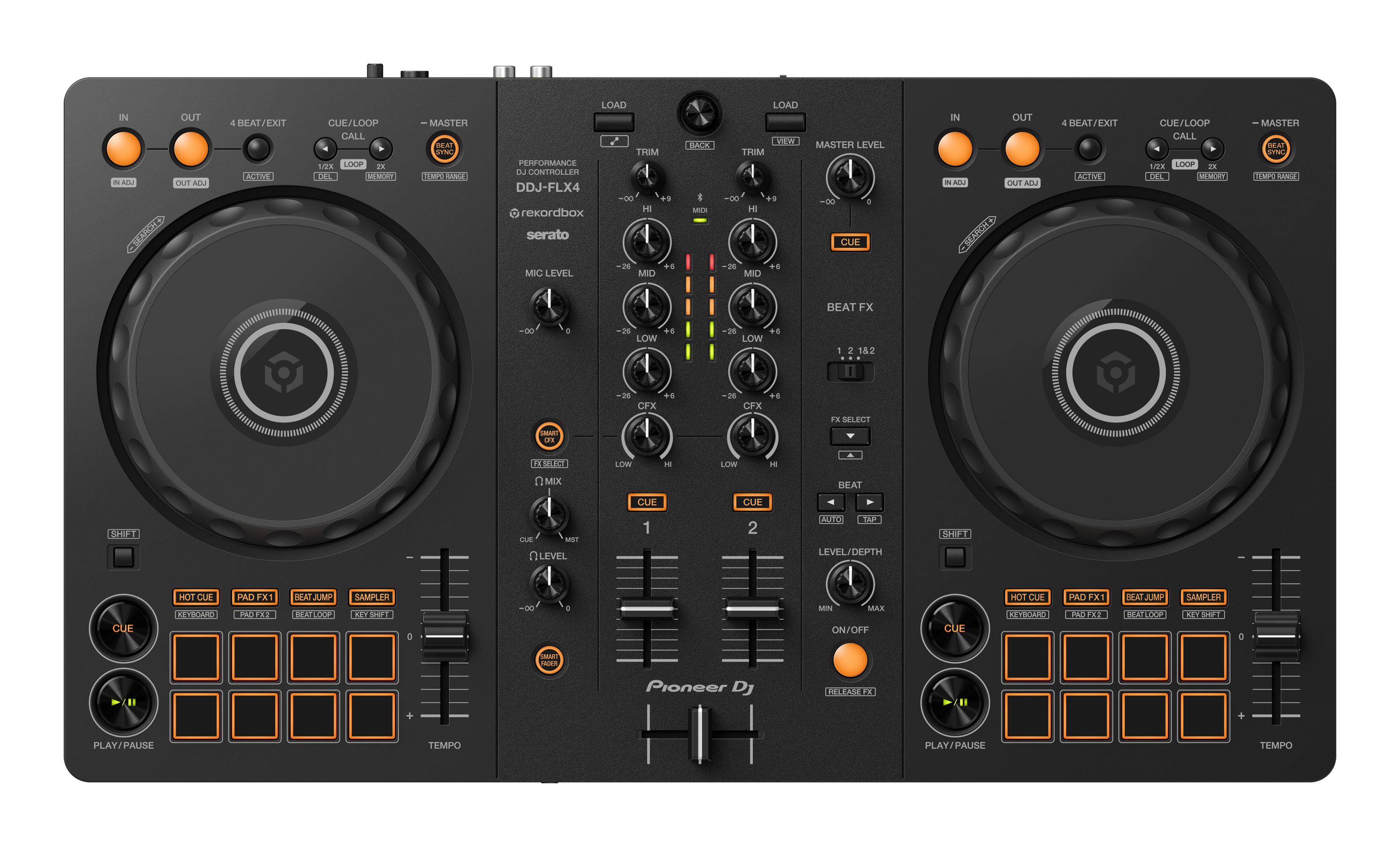 Pioneer DDJ-FLX4 2-Channel DJ Controller