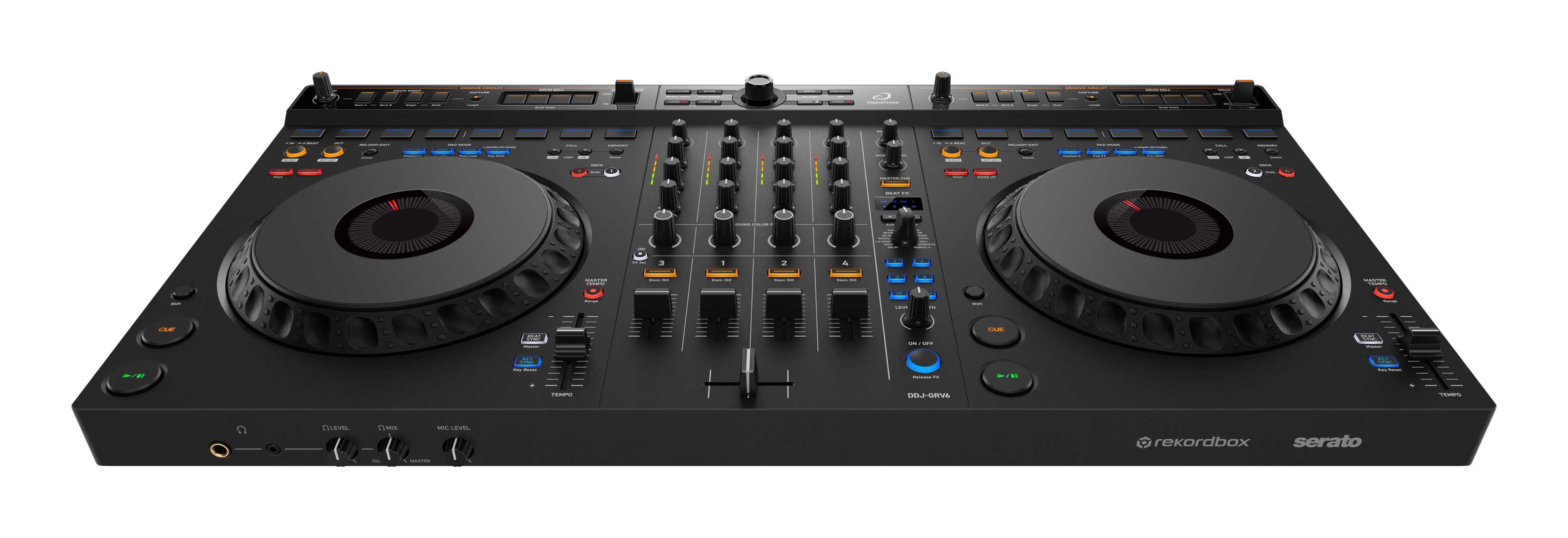 AlphaTheta DDJ-GRV6 4-Channel DJ Controller