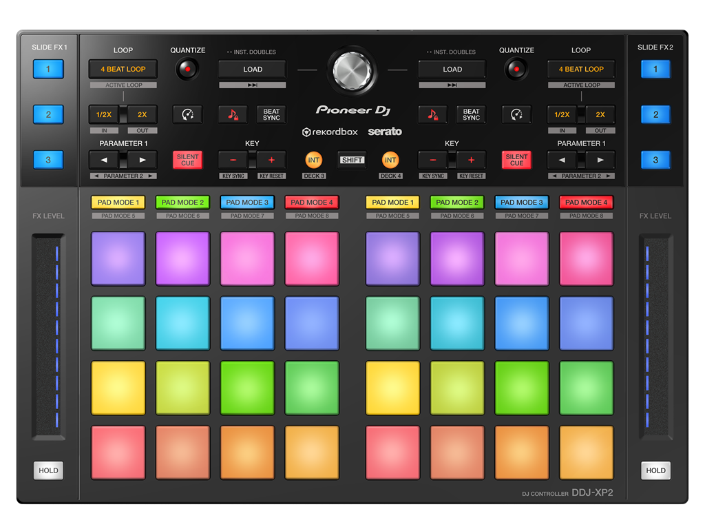 Pioneer DDJ-XP2 Add-on Controller for rekordbox dj and Serato DJ Pro
