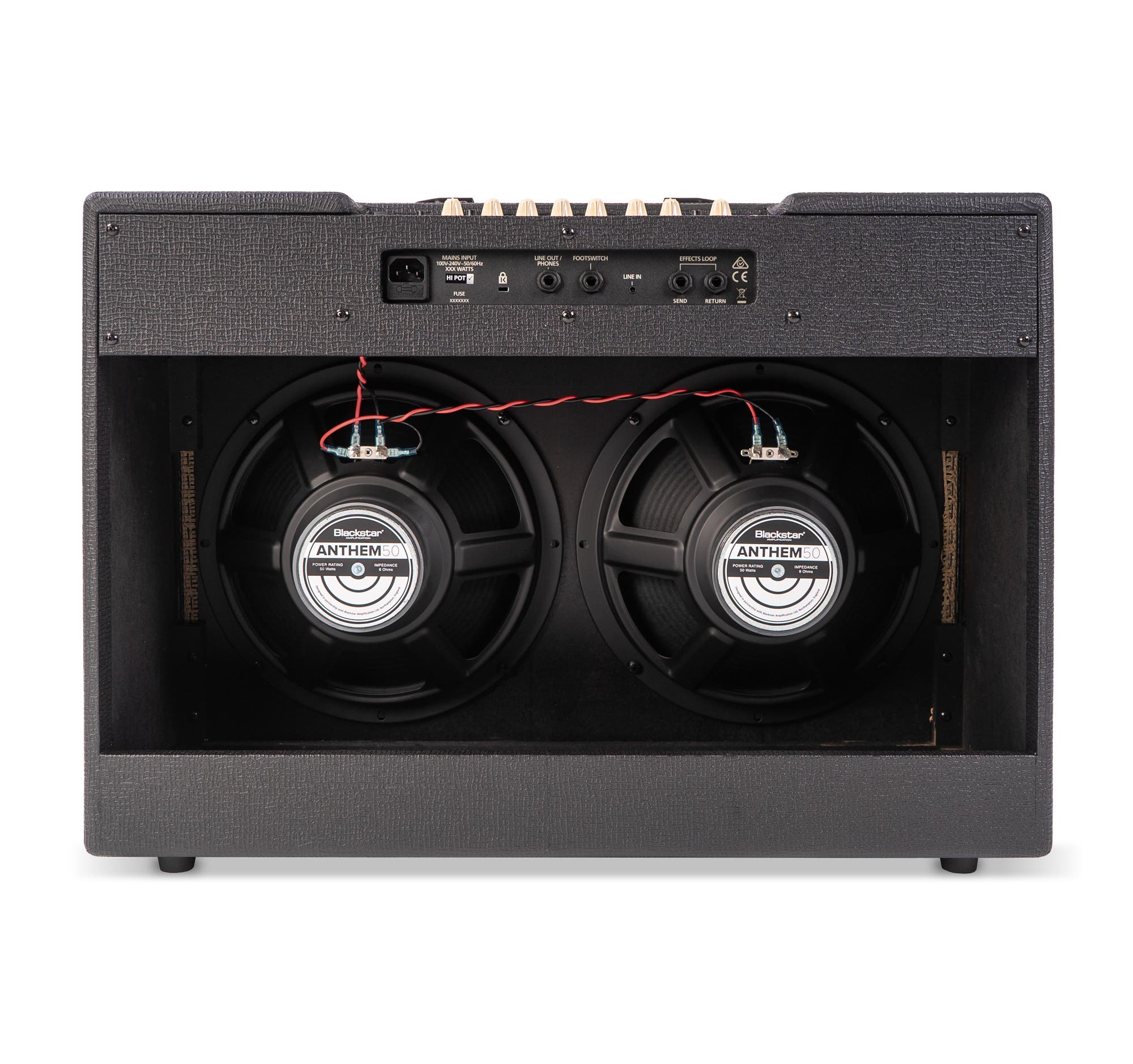 Blackstar Debut-100R 2x12 BLK 100w Guitar Combo - Black
