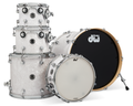DWe 5pc Shell Pack Electronic Kit - White Marine Pearl (Finish Ply) + Rubix24 Interface