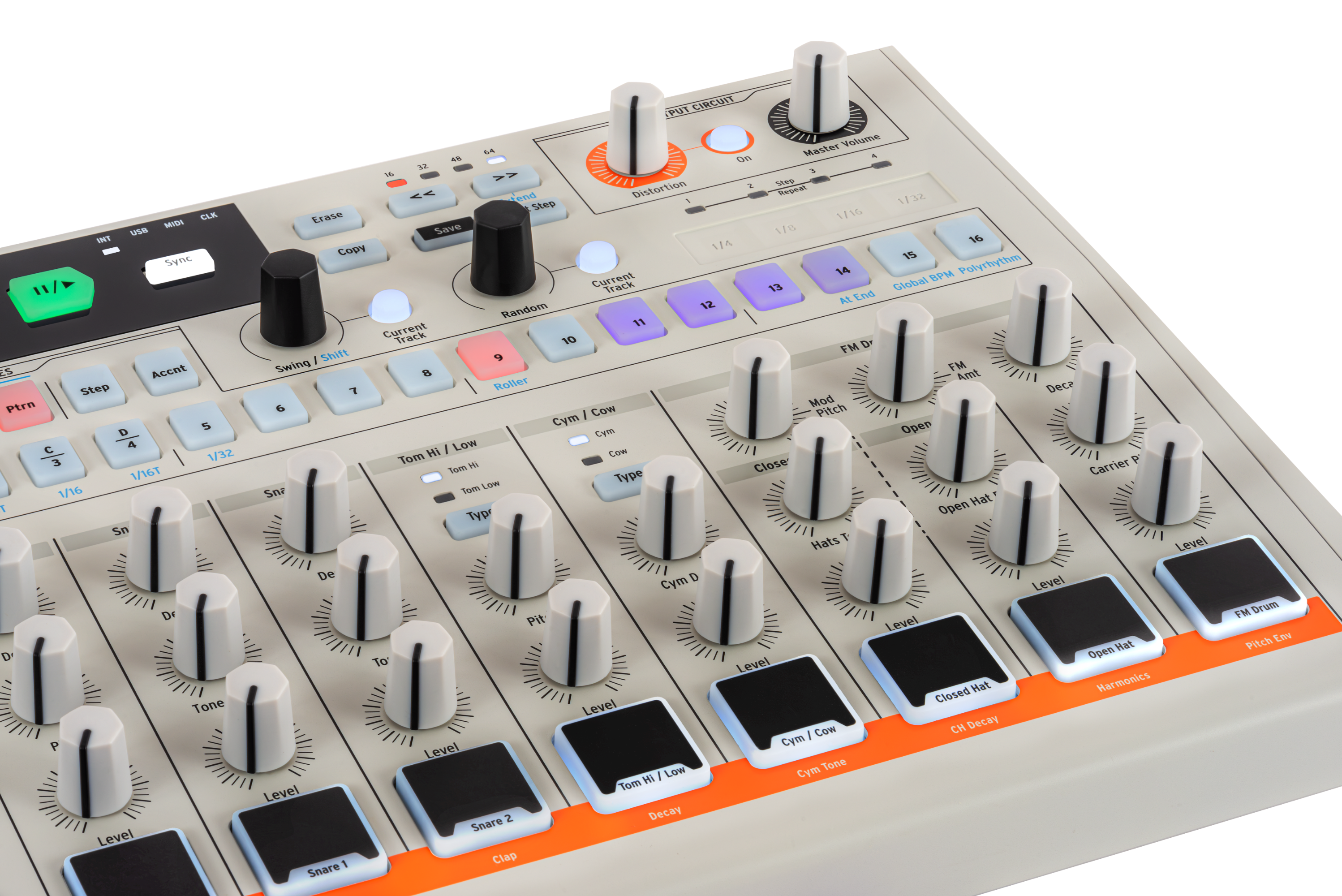 Arturia DrumBrute Impact 1984 Drum Machine - Limited Edition