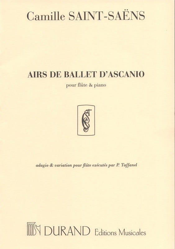 Airs De Ballet Dascanio Fl Pno