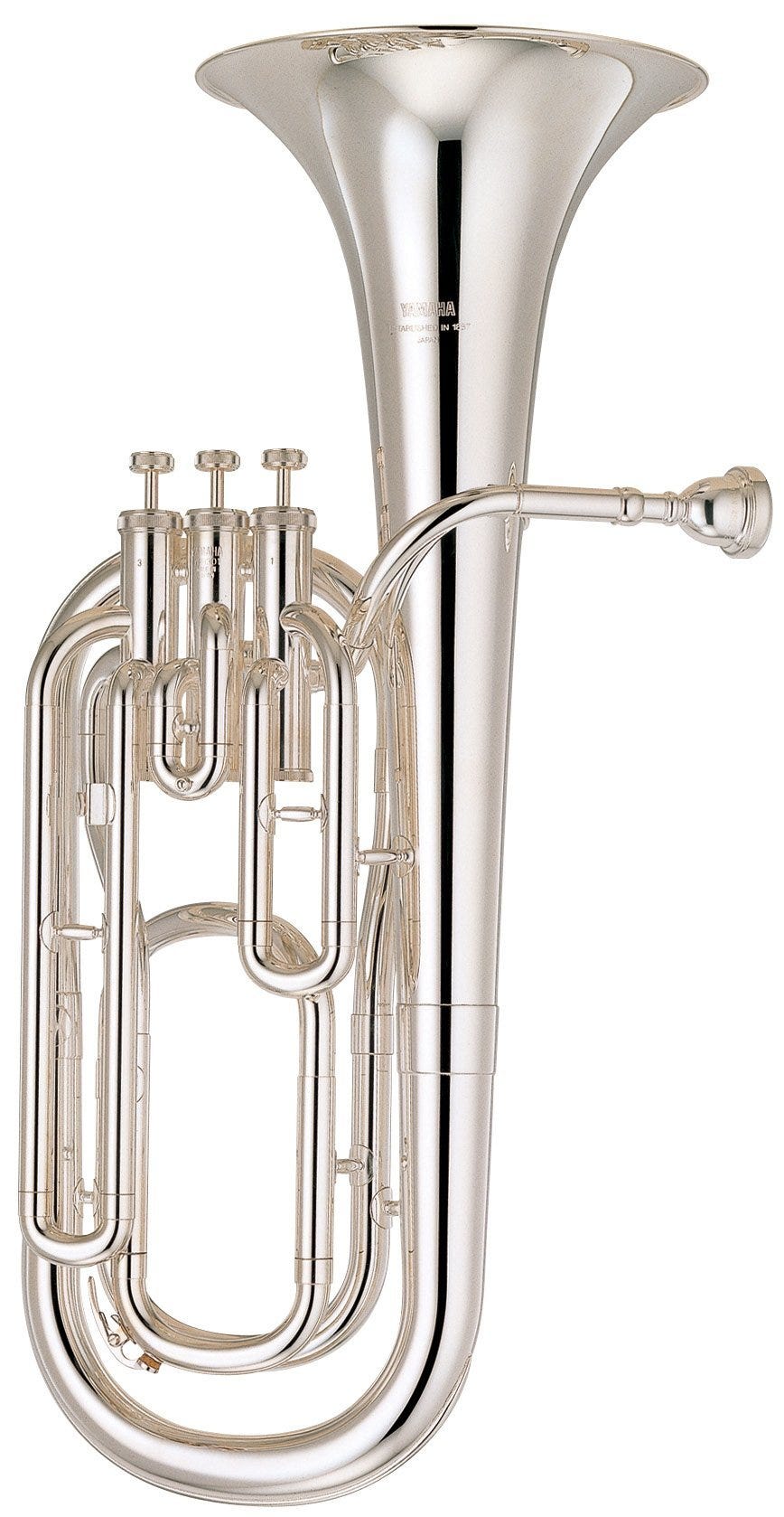 Yamaha YBH301SII Student Baritone Horn - Silver Plated (YBH-301SII)
