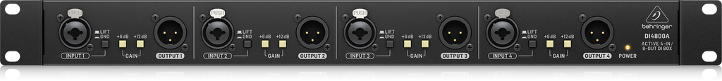 Behringer DI4800A 4Ch Active Di / Booster / Line ISO