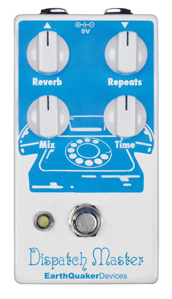 EarthQuaker Devices Dispatch Master v3 Digital Delay Pedal