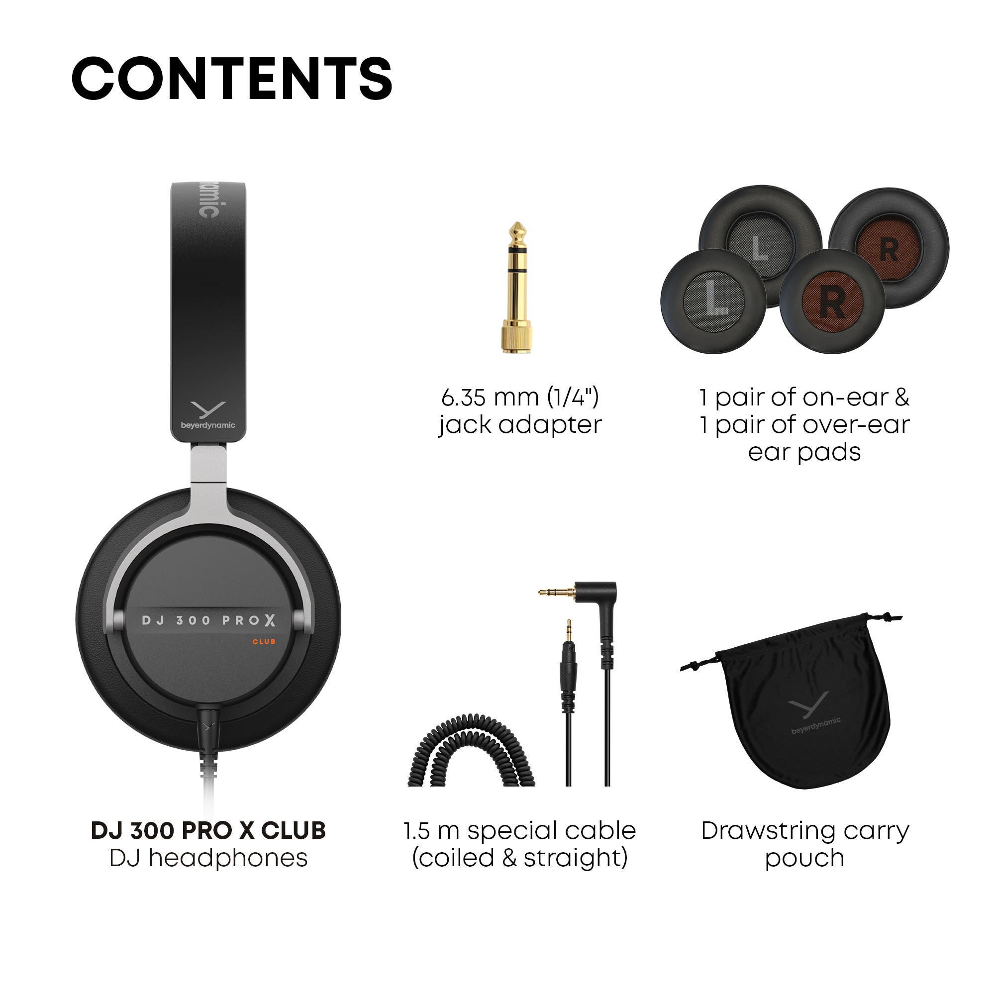 Beyerdynamic DJ 300 PRO X CLUB DJ Headphones