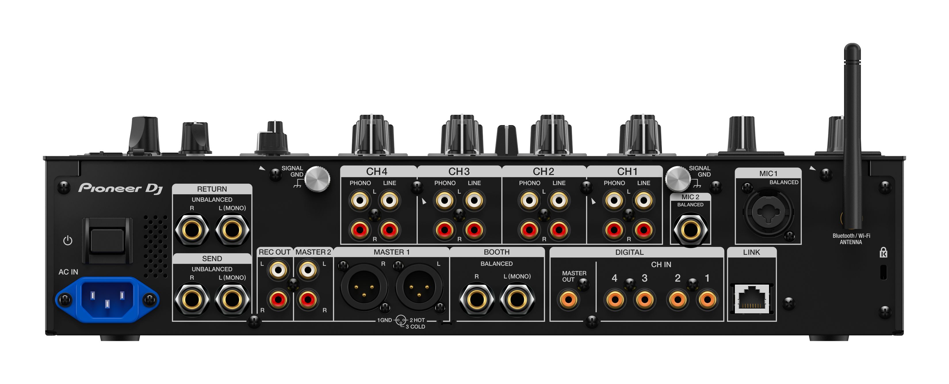 Pioneer DJ DJM-A9 Mixer w/Bluetooth - Black