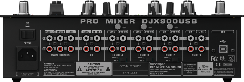 Behringer DJX900USB Professional DJ Mixer