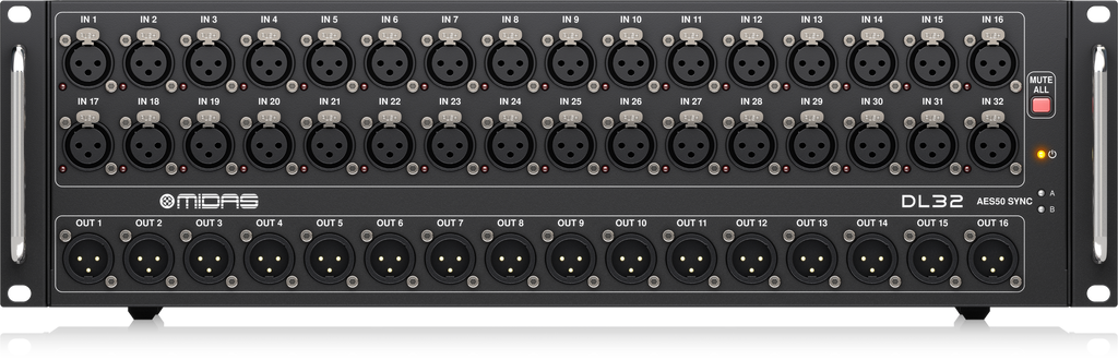 Midas DL32 Stage Box w/ Midas Preamps