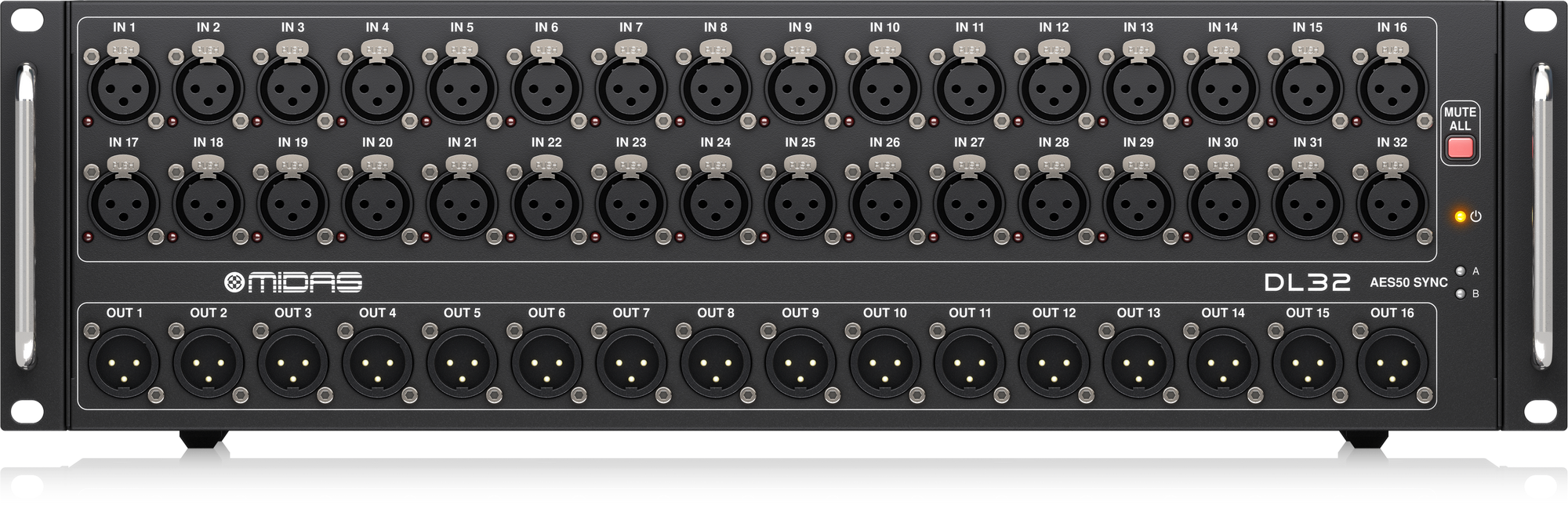 Midas DL32 Stage Box w/ Midas Preamps