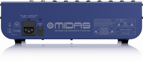 Midas DM12 12-Input Analogue Mixer w/ Midas Preamps