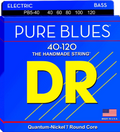 DR PB5-40 Pure Blues Quantum Nickel 5-String Bass Set - 40-120