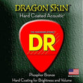 DR Strings 'Dragon Skin' Coated Acoustic Strings - 12-54 (2-Pack)