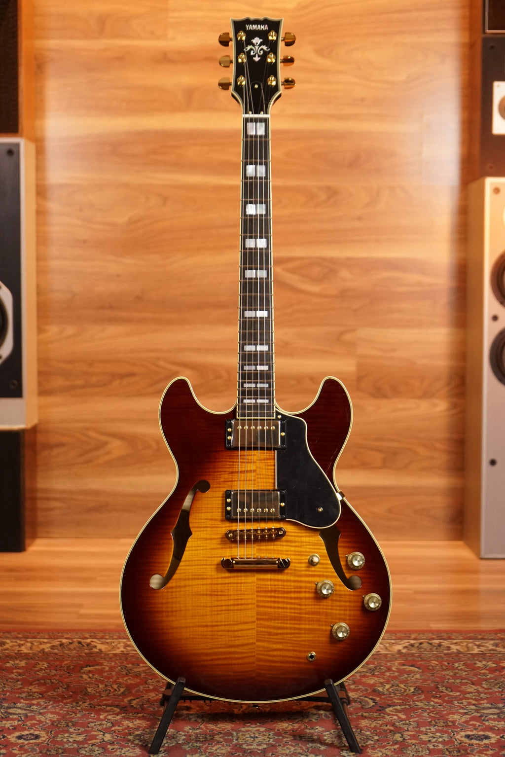 Yamaha SA2200 Handcrafted Semi Hollow Electric Guitar - Violin Sunburst (Made in Japan)