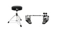 DW 2pc Hardware Pack. Inc: 3000 Series Double Pedal & Stool