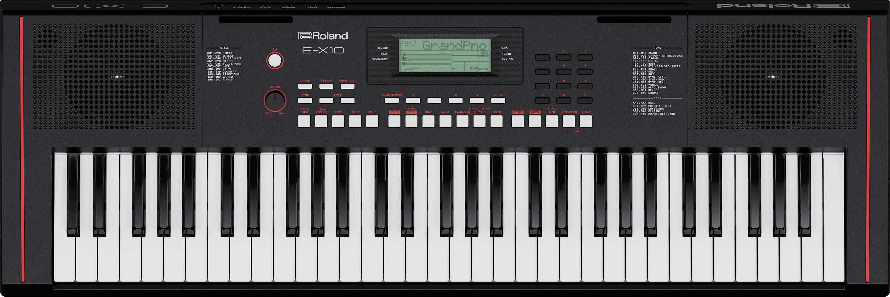 Roland E-X10 Arranger Keyboard (EX10)