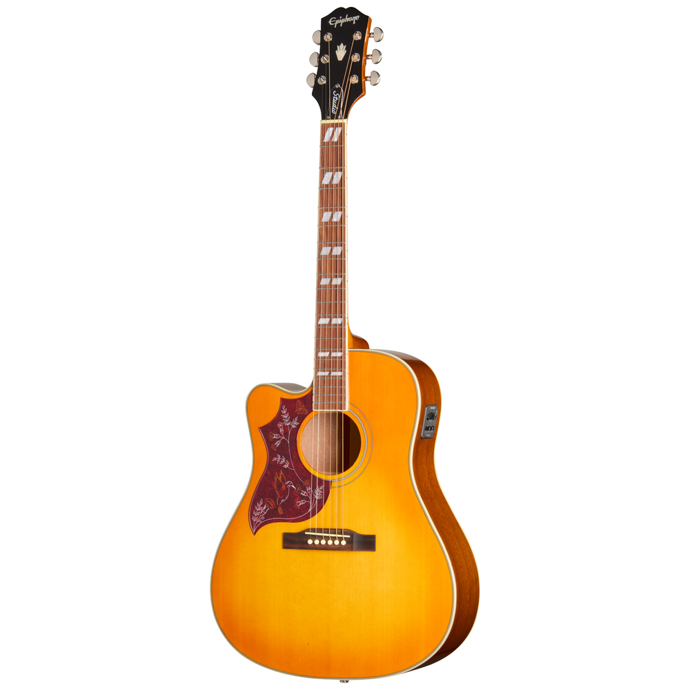 Epiphone Hummingbird Studio EC - Heritage Cherry Sunburst - Left handed