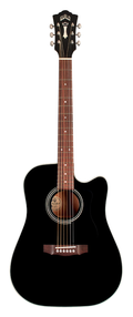 Guild D-140CE Acoustic Electric Guitar - Black