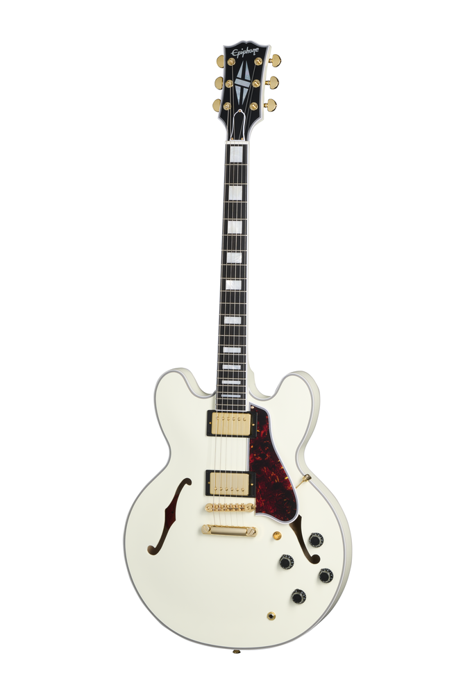 Epiphone 1959 ES-355 w/Case - Classic White