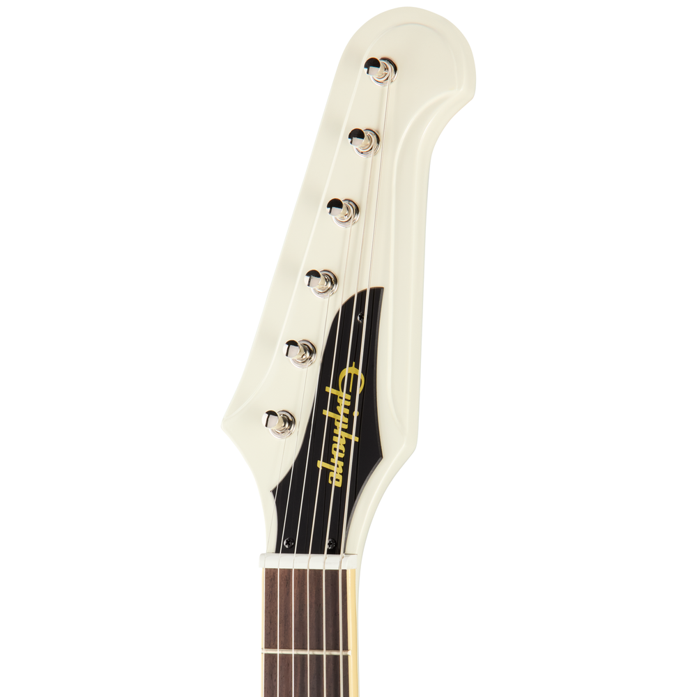 Epiphone 1963 Firebird V w/Maestro Vibrola Reissue - Left Handed - Polaris White