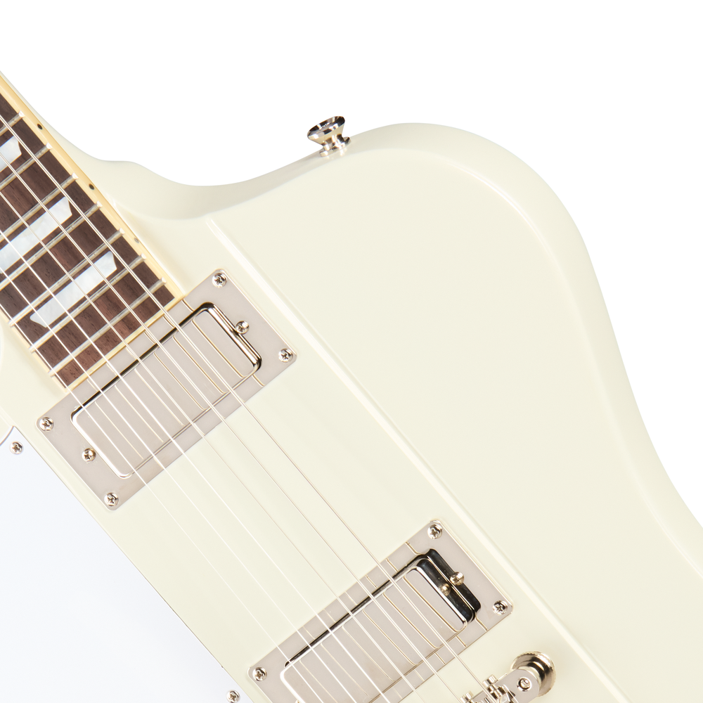 Epiphone 1963 Firebird V w/Maestro Vibrola Reissue - Left Handed - Polaris White