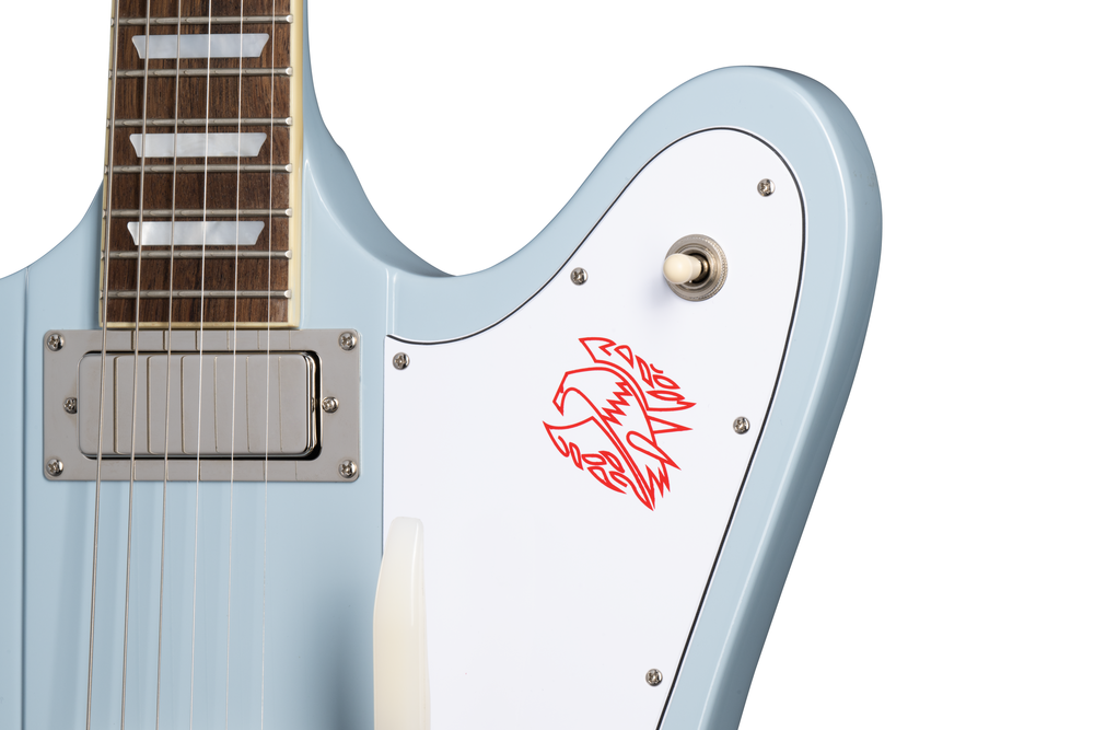 Epiphone 1963 Firebird V Maestro w/Case - Frost Blue