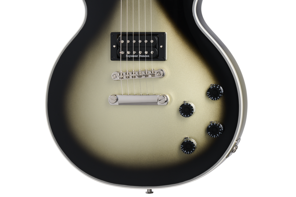 Epiphone Adam Jones 1979 Les Paul Custom w/Case - Antique Silverburst