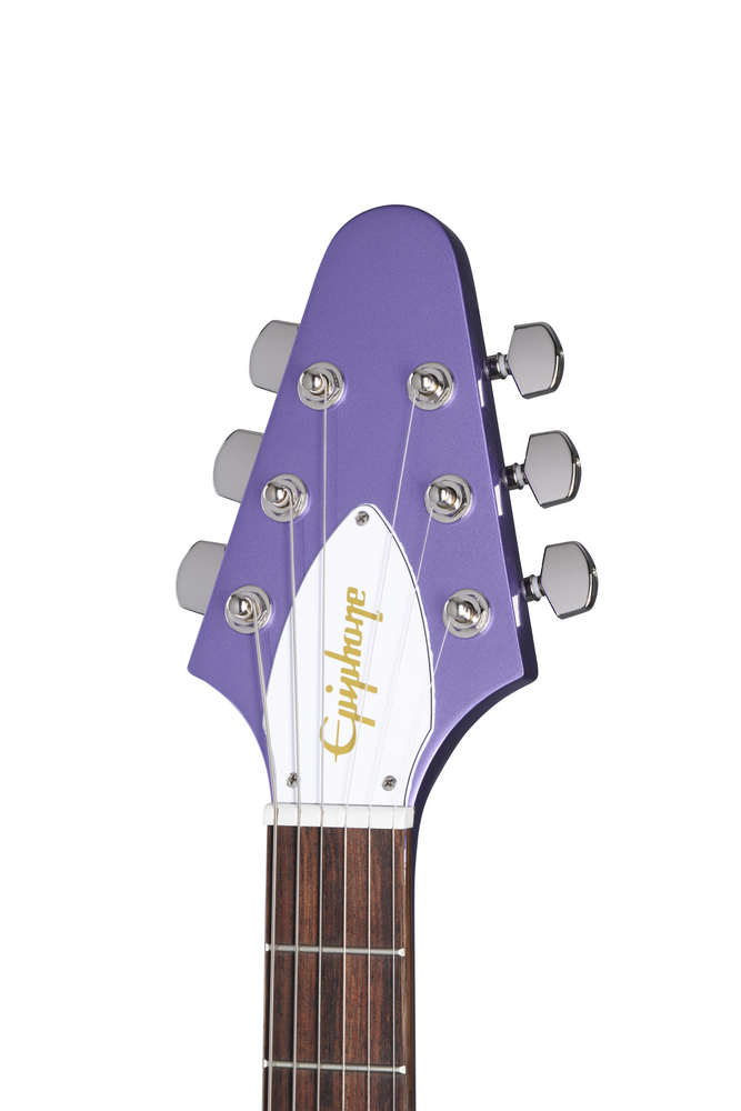 Epiphone Kirk Hammett 1979 Flying V w/Case - Purple Metallic