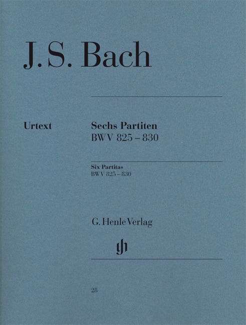 Partitas Complete Urtext Softcover