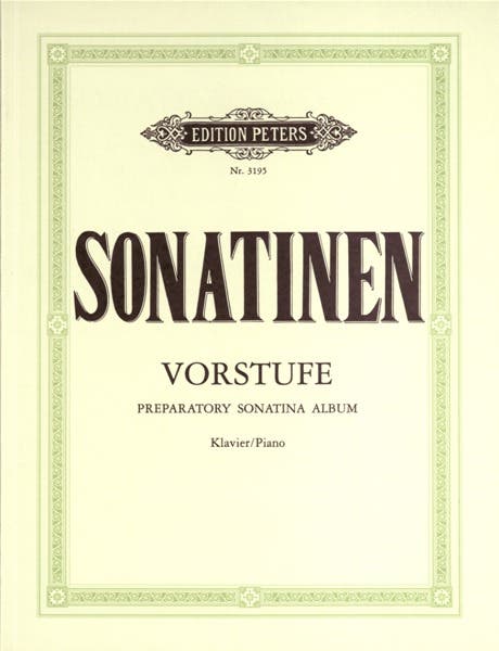 Sonatina Album Preparatory Level