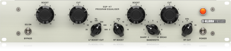 Klark Teknik EQP-KT Classic Tube Equaliser w/Custom-Built MIDAS Transformers