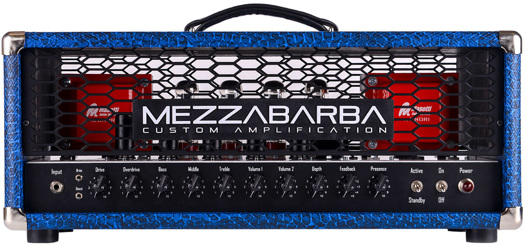 Mezzabarba Eric Steckel MZERO Overdrive 100w Tube Amp Head