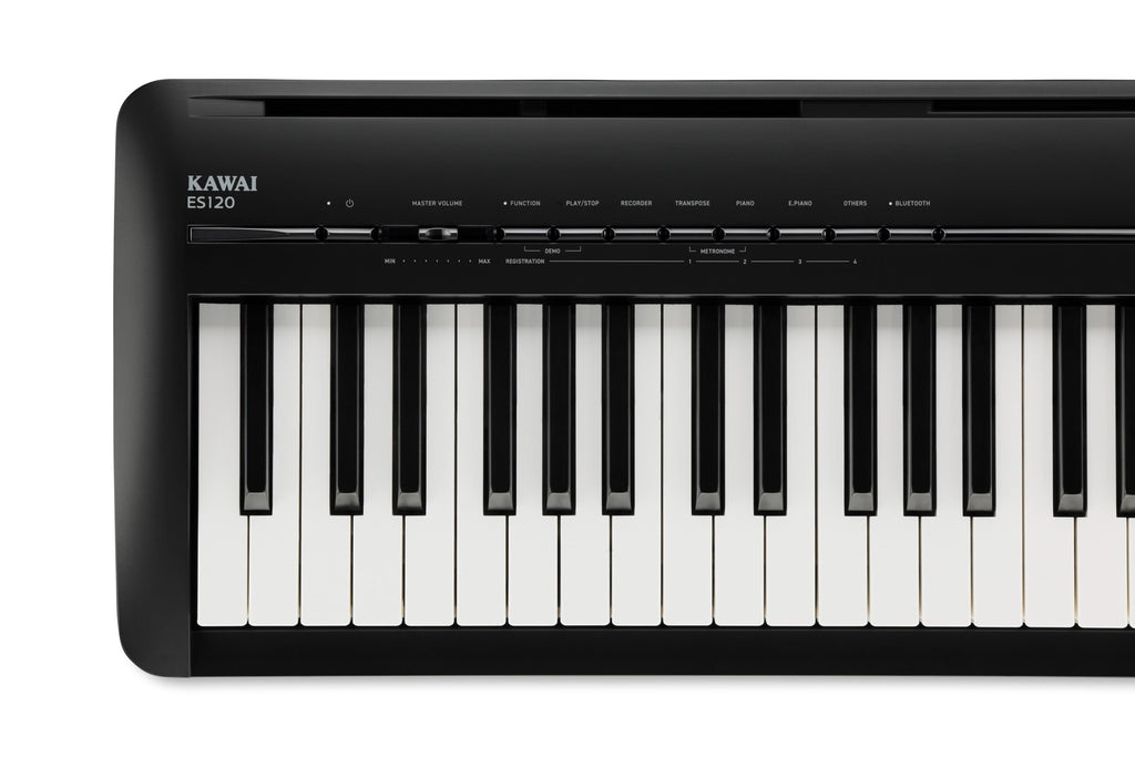 Kawai ES120SB KIT Digital Piano Set inc Stand + Pedal - Black