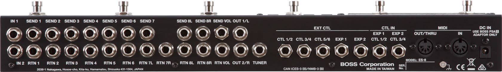 Boss ES-8 Effects Switching System (ES8)