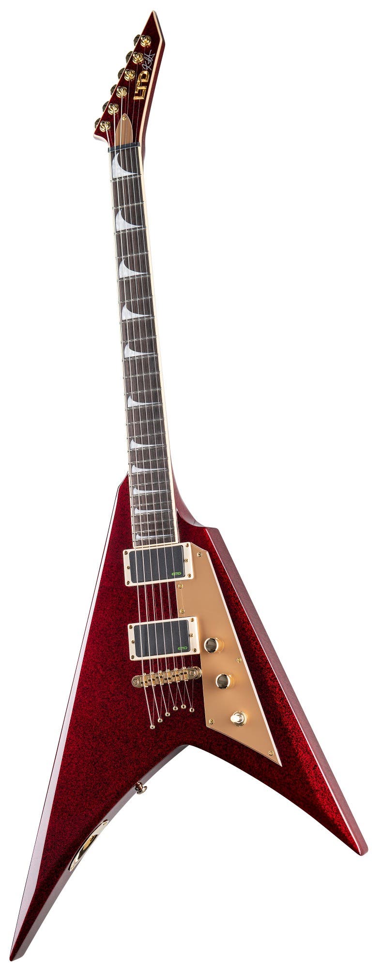 ESP LTD Kirk Hammett Signature KH-V - Red Sparkle